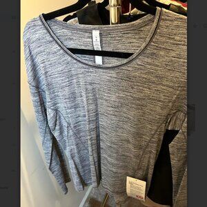 nwt lululemon sweat embrace top
